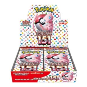 151 Pokemon Card Booster Box / Display Japanisch